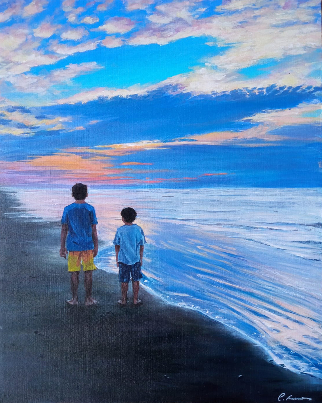 comission a painting from a photo